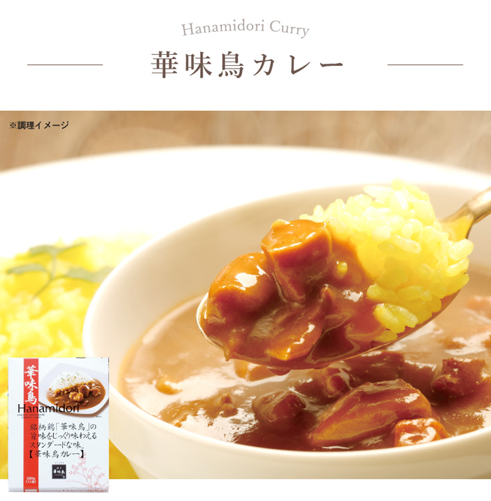 鶏の旨みをじっくり味わえるスタンダードな華味鳥カレー