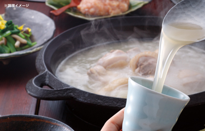 水炊き 博多の流儀 まずはスープから