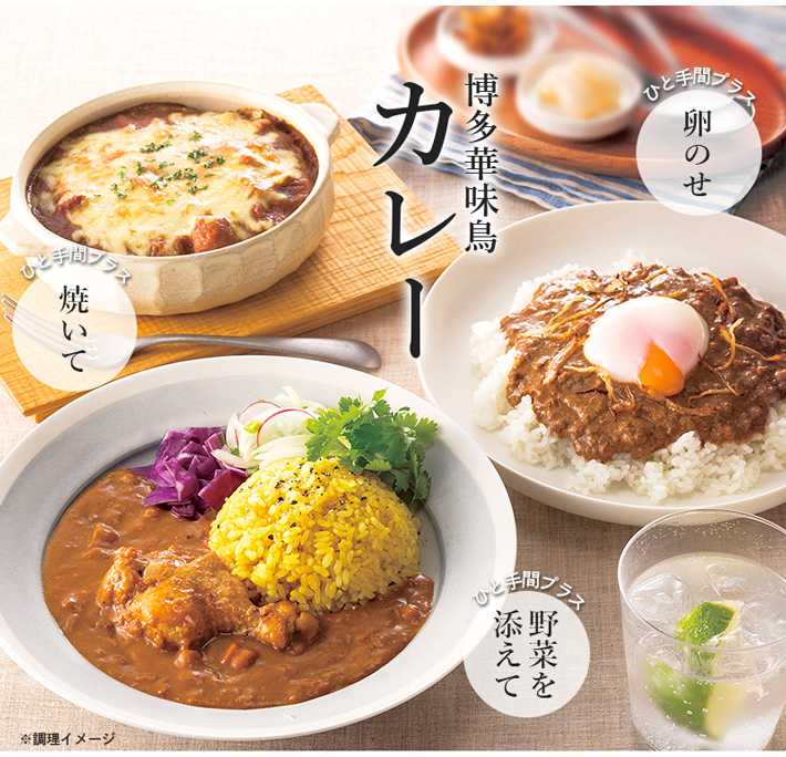 博多華味鳥3種のこだわりカレー